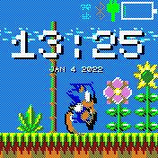 Sonic Clock screenshot